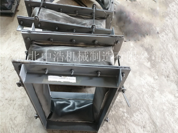 矩形角鋼法蘭翻邊非金屬膨脹節(jié)